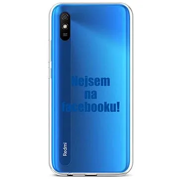 TopQ Xiaomi Redmi 9A silikon Nejsem na Facebooku 51406 (Sun-51406)