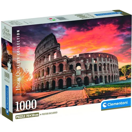 Clementoni puzzle 1000 Římský západ slunce