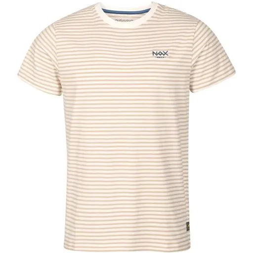 NAX CESEF Pánské bavlněné triko, béžová, velikost