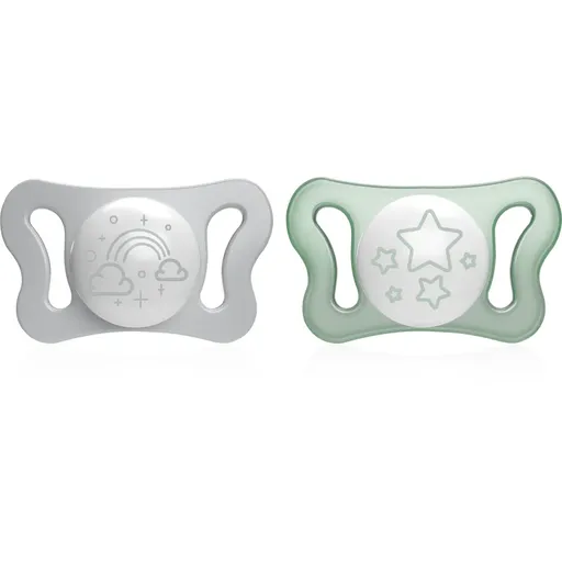 Chicco Physio Micro 0-2 m dudlík Night 2 ks