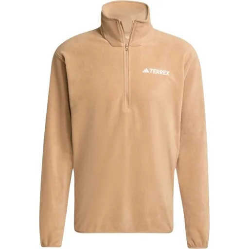 adidas MULTI TERREX ESSENTIALS HZ FL Pánská mikina, hnědá, velikost XXL