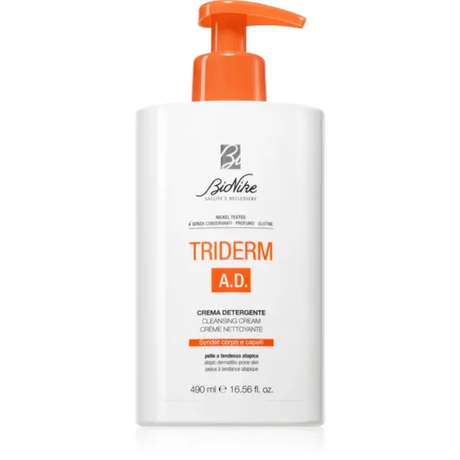 BioNike Triderm A. D. čisticí krém pro atopickou pokožku 490 ml