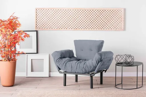 Křeslo ušák Nitta Single - Grey