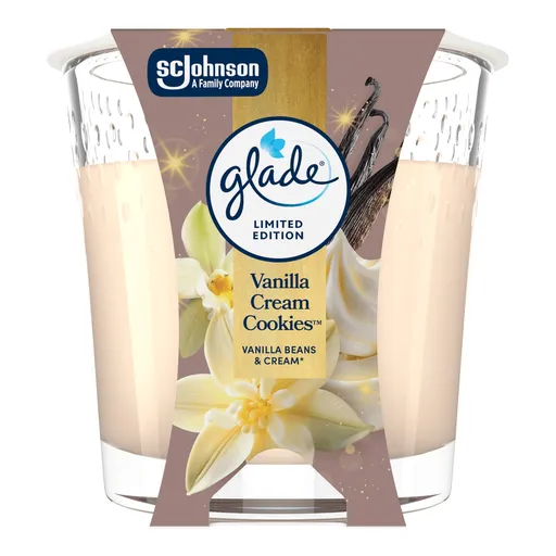 Glade Vonná svíčka Vanilla Cream Cookies 112 g