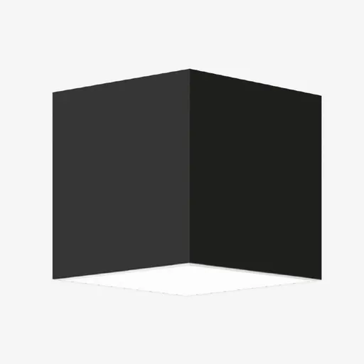 LUCIS stropní a nástěnné svítidlo IZAR C 20,9W LED 3000K akrylátové sklo černá IC.K3.440.93