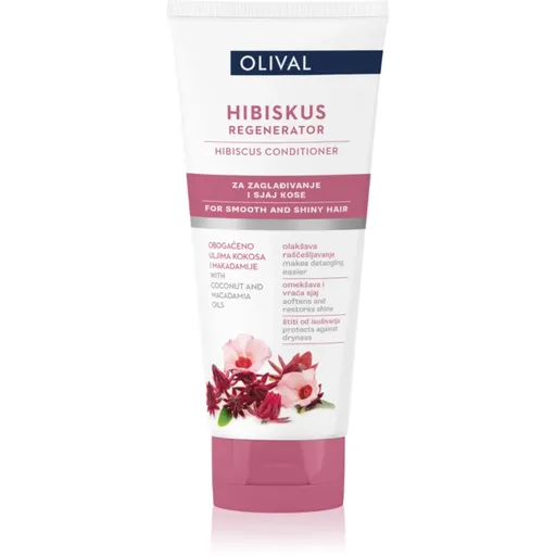 Olival Hibiscus regenerační kondicionér pro lesk a hebkost vlasů 200 ml