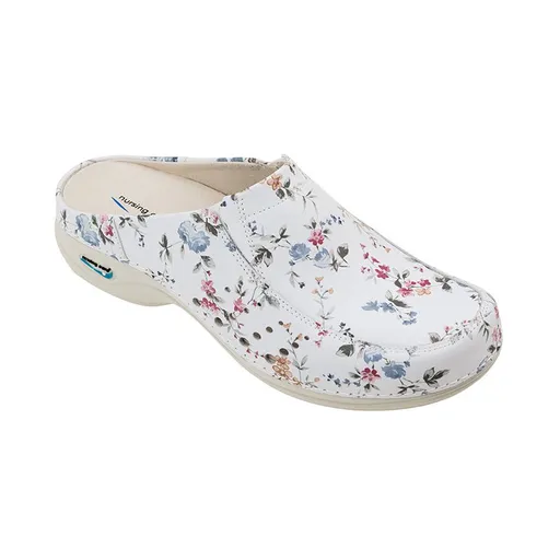 Nursing Care BERLIM pracovní pratelná obuv s certifikací dámská květy WG4AF1, 40