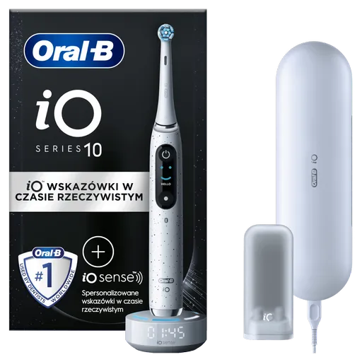 Oral-B iO Series 10 Stardust White elektrický zubní kartáček