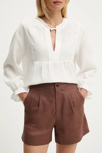 Lněné kraťasy Answear.LAB