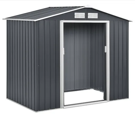 Zahradní domek plocha 213 x 127 cm (šedá)