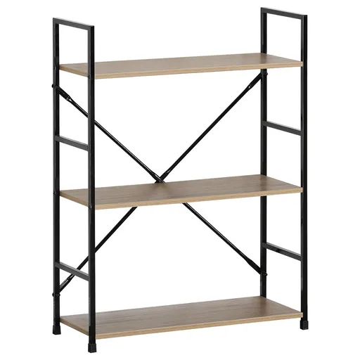 Regál GD-223 OAK Stor, 3 police, 58,5 x 23,5 x 80,5 cm, 3 patra