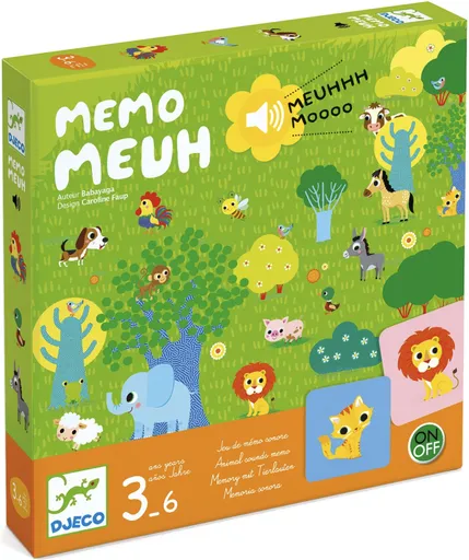 Pexeso se zvuky - Zvířátka