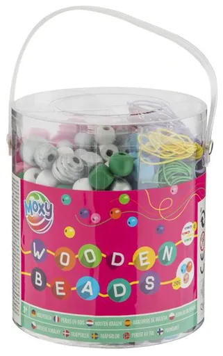 RMS Dřevěné korálky 250g