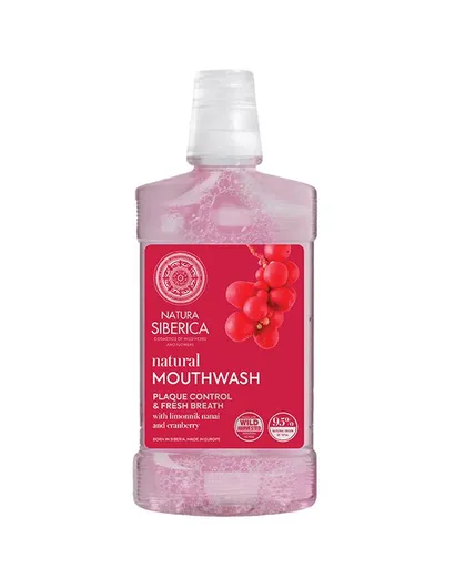 Natura Siberica Přírodní ústní voda s Limonnikem nanai a brusinkami (Natural Mouthwash) 520 ml