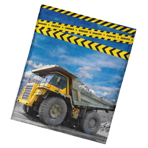 BedTex Dětská deka Nakladač, 130 x 170 cm