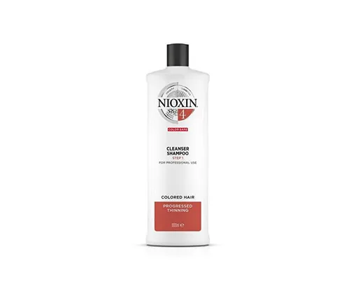 Nioxin Čisticí šampon pro jemné barvené výrazně řídnoucí vlasy System 4 (Shampoo Cleanser System 4) 1000 ml