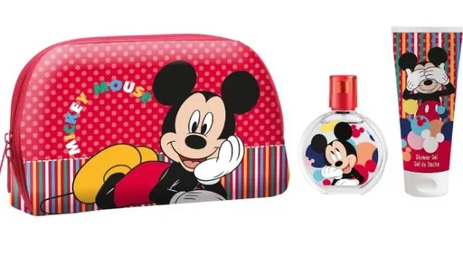 EP Line Mickey Mouse - EDT 50 ml + sprchový gel 100 ml + kosmetická taštička