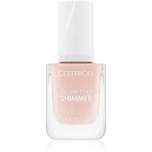 Catrice Glow Tint Shimmer průhledný lak na nehty se třpytkami odstín 030 Sparkle Symphony 10.5 ml
