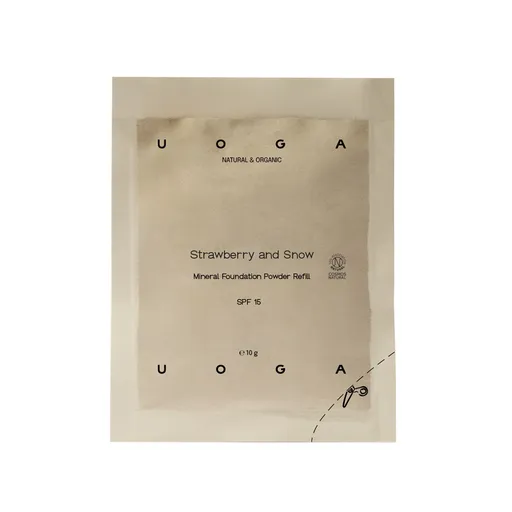 Uoga Uoga Minerální make-up s jantarem SPF15 Strawberry and Snow náplň 10 g