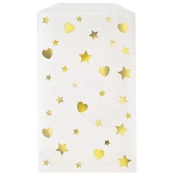 Dárkový sáček jednorožec - unicorn 9,5 cm x 17 cm,8ks/bal (11179725038)