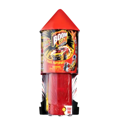 Autíčko Boom City Racers - startovní balení