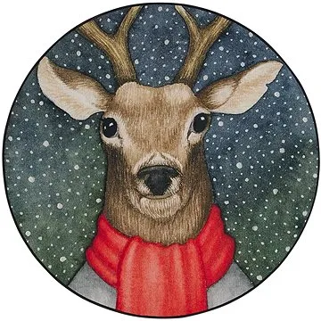 Vánoční koberec ? 140 cm EREGLI, 154472 (beliani_154472)