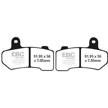 EBC Brzdové destičky FA409V (FA409V)