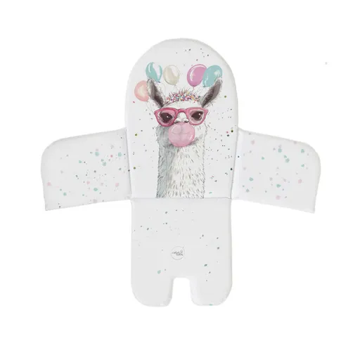 CEBA BABY Vložka do jídelní židle (38x28) Basic Crazy Lama