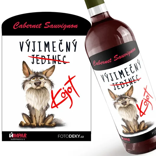 Víno Výjimečný jedinec - Kojot (Druh Vína: Červené víno)