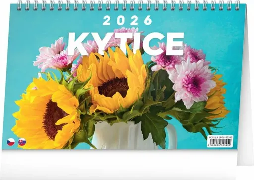 Kytice 2026 - stolní kalendář