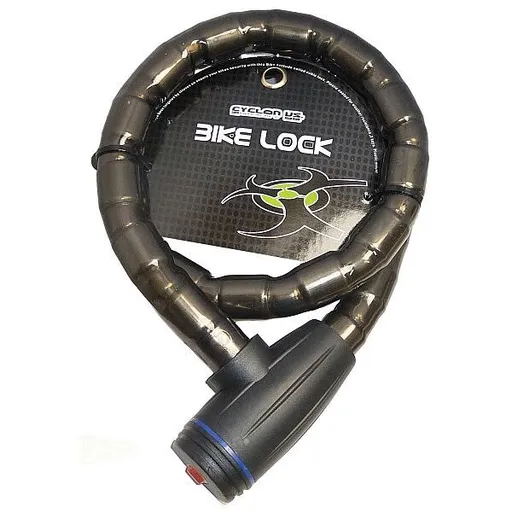 HAVEN LOCK 25 x 100 Zámek na kolo, černá, velikost