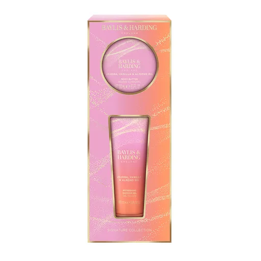 Baylis & Harding Dárková sada Jojoba, Vanilka & Mandlový olej 2 ks