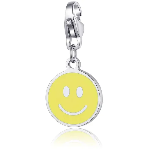 S'Agapõ Veselý ocelový přívěsek Smajlík Happy SHA398