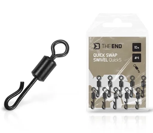Delphin rychlovýměnný obratlík theend quicks #4 10 ks
