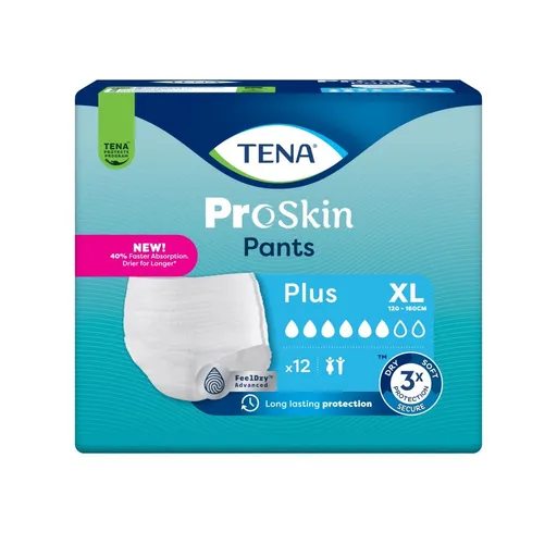 Tena Pants ProSkin Plus XL inkontinenční kalhotky 12 ks