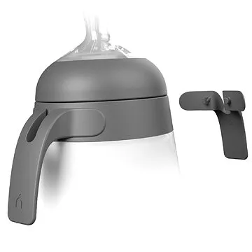 NANOBÉBÉ sada madel na láhve Flexy, 2 ks, šedá (7290018317785)