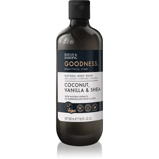 Baylis & Harding Goodness Coconut, Vanilla & Shea přírodní sprchový gel 500 ml