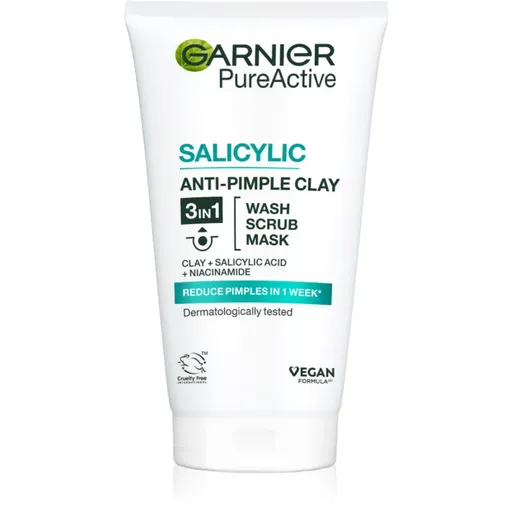 Garnier Pure čisticí peeling 3 v 1 150 ml