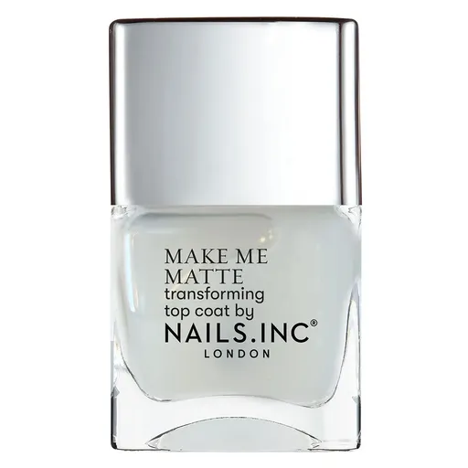 Nails.Inc Matující vrchní lak na nehty Better On Top Make Me Matte (Transforming Top Coat) 14 ml