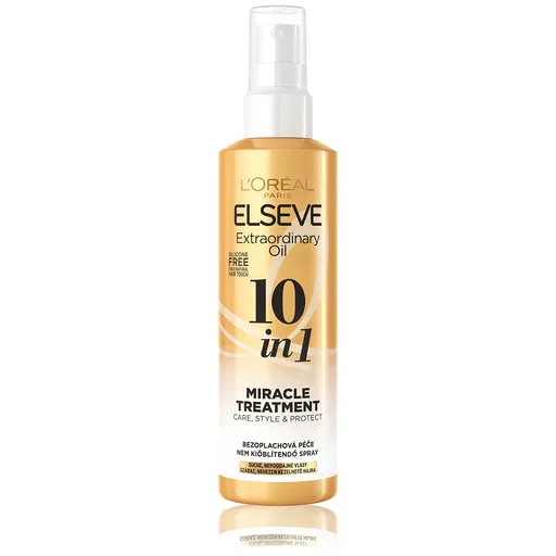 L'Oréal Paris Bezoplachová péče Elseve 10 in 1 Extraordinary Oil (Miracle Treatment) 150 ml