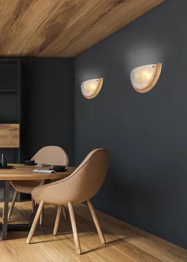 Stropní svítidlo Bambusové stropní svítidlo Dřevěné Standardní 1X60 W E27 Borovice