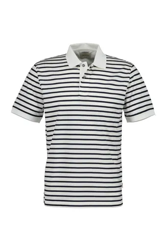POLOKOŠILE GANT PIMA STRIPED SS POLO EGGSHELL