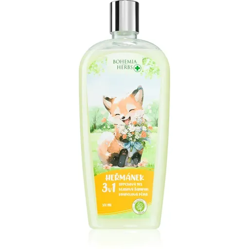 Bohemia Gifts & Cosmetics Bohemia Herbs Chamomile bublinková koupel a mycí gel pro děti 500 ml