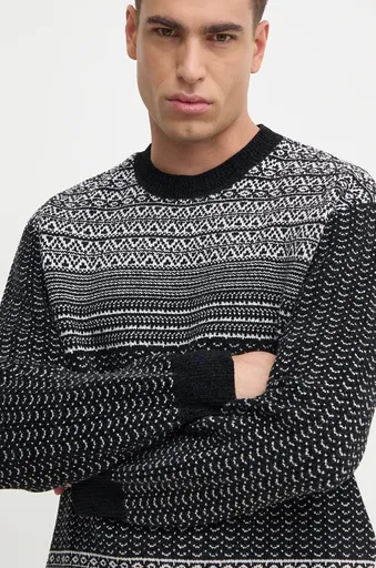 Svetr z vlněné směsi Armani Exchange