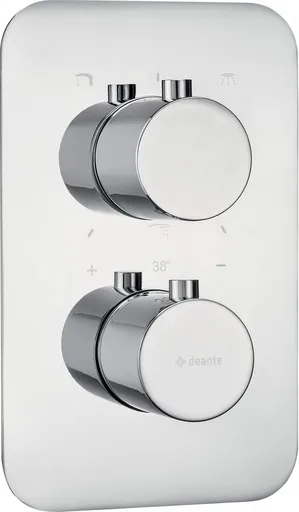 DEANTE Therm chrom Vnější prvek, pro termostatický BOX BXY_0EBT