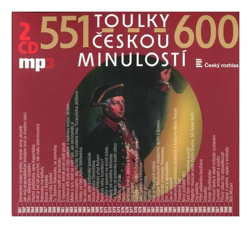 Toulky českou minulostí 0551-0600 (2 MP3-CD)