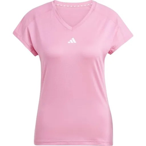 adidas TRAIN ESSENTIALS TEE Dámské tréninkové tričko, růžová, velikost