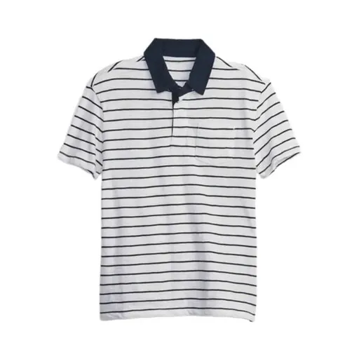 GAP JERSEY POLO Chlapecké tričko, bílá, velikost