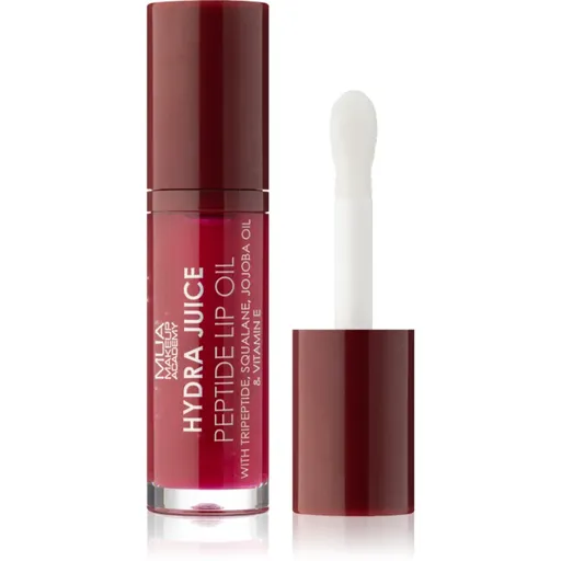 MUA Makeup Academy Hydra Juice Peptide Lip Oil olej na rty odstín Cherry Kiss 7 ml