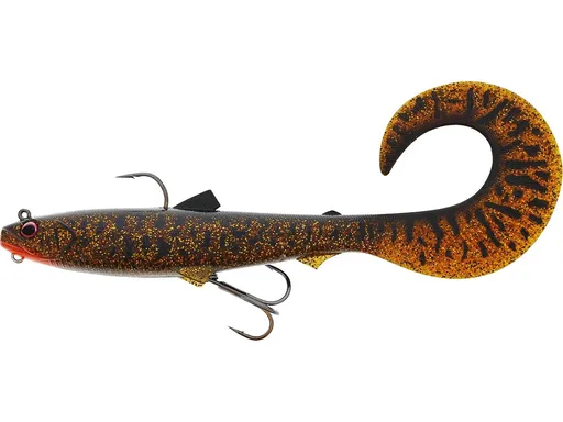 Westin gumová nástraha bullteez curltail r2f sinking motoroil burbot 16 cm 35 g